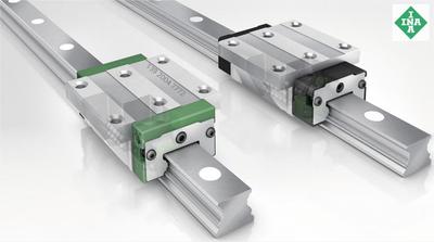 INA四列直线循环滚珠轴承及导轨组件