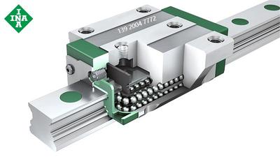 INA四列循环滚珠滑块轴承及导轨组件-型号概括